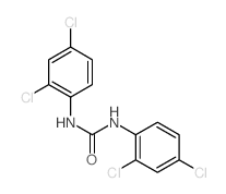 1,3-bis(2,4-dichlorophenyl)urea Structure