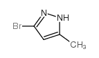 3-溴-5-甲基吡唑结构式