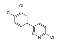 3-chloro-6-(3,4-dichlorophenyl)pyridazine Structure