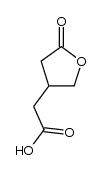 tetrahydro-5-oxo-3-furanyl acetic acid Structure