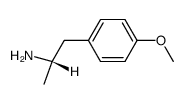 (S)-2-(4-Methoxyphenyl)-1-Methylethanamine Structure