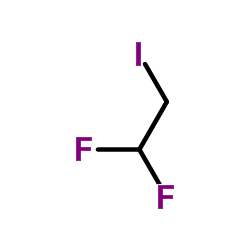 1,1-Difluoro-2-iodoethane structure