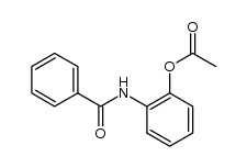 2-benzamidophenyl acetate Structure
