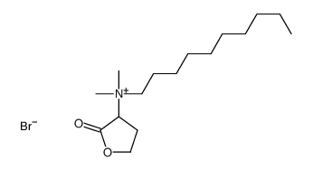 decyl-dimethyl-(2-oxooxolan-3-yl)azanium,bromide结构式