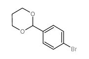 4-bromobenzaldehyde propylidene acetal Structure