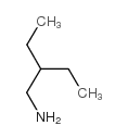 2-乙基-1-丁胺结构式
