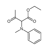 ethyl 2-(N-methylanilino)-3-oxobutanoate结构式