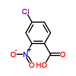 4-氯-2-硝基苯甲酸结构式