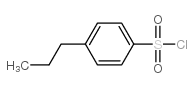 4-n-propylbenzenesulfonyl chloride structure