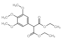 2-(3,4,5-三甲氧基苯基)丙二酸二乙酯结构式
