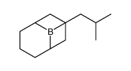 9-(2-methylpropyl)-9-borabicyclo[3.3.1]nonane结构式