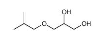 3-(2-Methylallyloxy)-1,2-propanediol结构式