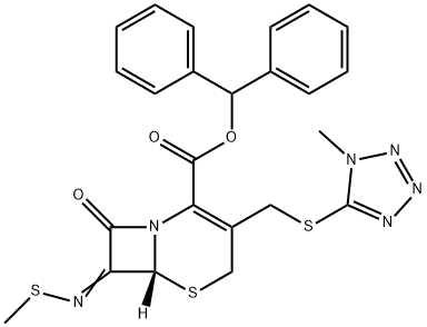 头孢美唑杂质3结构式