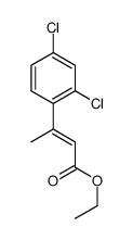 ethyl 3-(2,4-dichlorophenyl)but-2-enoate结构式