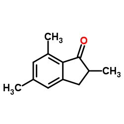 2,5,7-Trimethyl-1-indanone structure