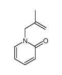 1-(2-methylprop-2-enyl)pyridin-2-one结构式