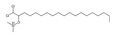 1-Dichloromethyl(dimethyl)silyloxyoctadecane Structure