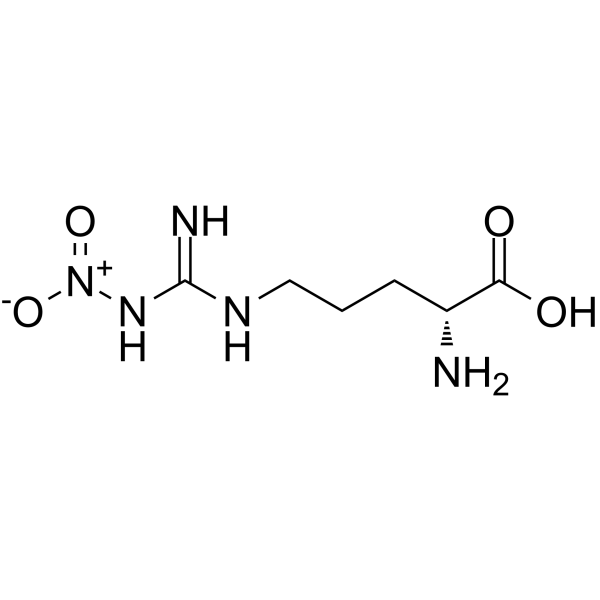 N'-硝基-D-精氨酸结构式