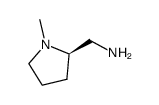 (R)-(1-甲基吡咯烷-2-基)甲胺结构式