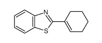 Benzothiazole, 2-(1-cyclohexen-1-yl)- (9CI)结构式