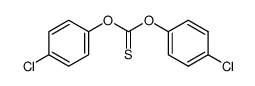 bis-(4-chlorophenyl) thionocarbonate Structure