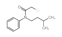 Acetamide,2-chloro-N-(3-methylbutyl)-N-phenyl- Structure