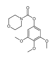 (3,4,5-trimethoxyphenyl) morpholine-4-carboxylate Structure