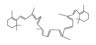 β-Carotin Structure