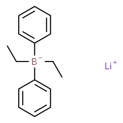 lithium diethyldiphenylborate(1-) Structure