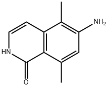 6-amino-5,8-dimethylisoquinolin-1(2h)-one Structure