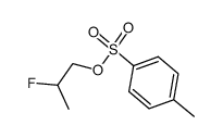 2-fluoro-1-(toluene-4-sulfonyloxy)-propane Structure
