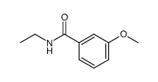 N-Ethyl-3-methoxybenzamide Structure