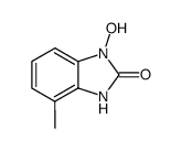 2H-Benzimidazol-2-one,1,3-dihydro-1-hydroxy-4-methyl-(9CI) Structure