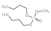 1-(butoxy-methoxy-phosphoryl)oxybutane结构式