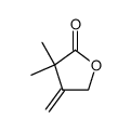 α,α-dimethyl-β-methylene-γ-butyrolactone结构式