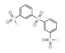 Benzenesulfonylchloride, 3,3'-sulfonylbis-结构式