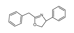(4R)-2-benzyl-4-phenyl-4,5-dihydro-1,3-oxazole结构式