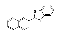 2-(naphthalen-2-yl)benzo[d][1,3]dithiole结构式