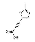 2-Propynoic acid, 3-(5-methyl-2-furanyl)- (9CI)结构式