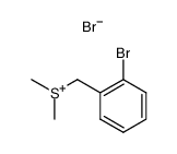 (o-Bromobenzyl)dimethylsulfonium Bromide Structure