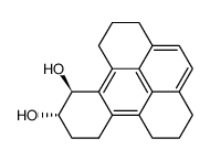 (9S,10S)-1,2,3,6,7,8,9,10,11,12-decahydrobenzo[e]pyrene-9,10-diol结构式