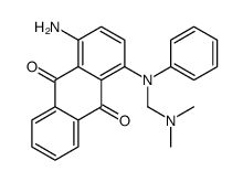 1-amino-4-[[(dimethylamino)methyl]anilino]anthraquinone Structure