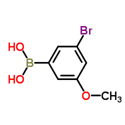 (3-Bromo-5-methoxyphenyl)boronic acid Structure