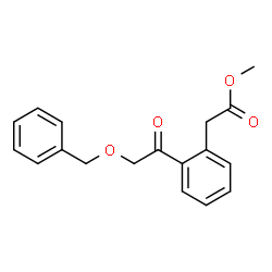METHYL 2-(2-(2-(BENZYLOXY)ACETYL)PHENYL)ACETATE picture
