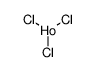 holmium(III) trichloride结构式