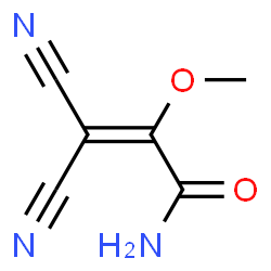 Acrylamide,-bta-,-bta--dicyano--alpha--methoxy- (3CI)结构式