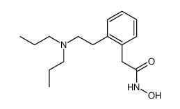 2-{2-[2-(dipropylamino)ethyl]phenyl}-N-hydroxyacetamide结构式