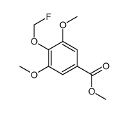 4-氟甲氧基-3,5-二甲氧基-苯甲酸甲酯结构式