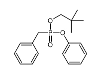 [2,2-dimethylpropoxy(phenoxy)phosphoryl]methylbenzene结构式