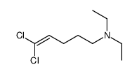 5,5-dichloro-N,N-diethylpent-4-en-1-amine Structure
